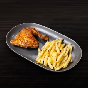 Peri Peri Grilled Chicken Quarter (with 1 Sides)