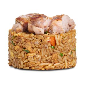 Egg Fried Rice with Chicken